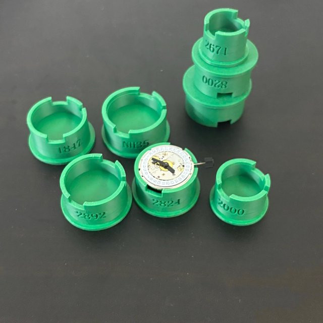 RACDONA 8-teiliges Set Bewegungshalter für mechanische Uhrwerke - Bild 1