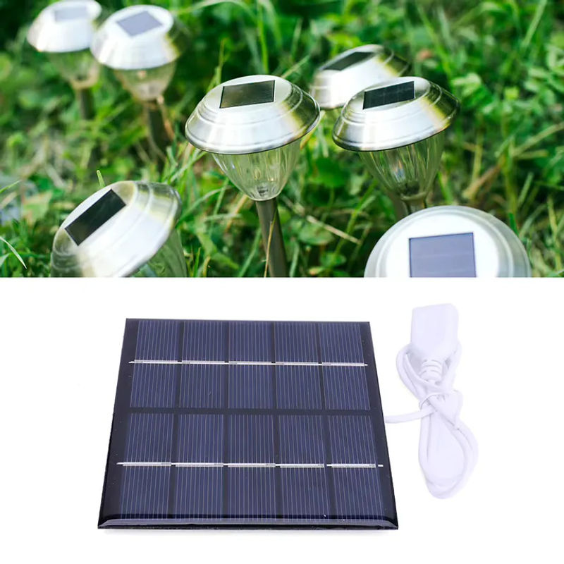 ALLOYSEED Tragbares Solarpanel-Ladegerät für 3,7-V bis 5-V Batterien und Smartphones - Bild 2