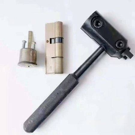 OLOEY Bump Hammer Multifunktions-Schlosser-Reparaturwerkzeug für Schlosszylinder