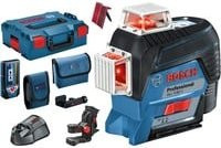 Bosch Professional Kreuzlinienlaser GLL 3-80 C mit Laser-Empfänger LR 7 und L-BOXX, Reichweite max. 30m - Bild 2