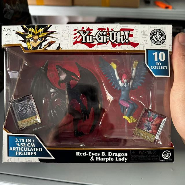 Yiran toy 1 Duel Monsters Actionfigur Rote Augen Drache Harpie Dame Torwächter Burg der Dunklen Illusionen - Bild 1