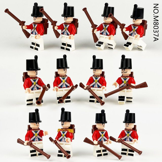 Europäische Soldaten 8037A, Infanteriefigur, 36-teiliges Set, ab 14 Jahren - Bild 1