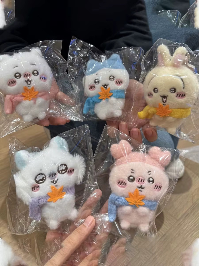 Chiikawa Momonga Hachiware Plüsch Puppe, Schlüsselanhänger - Bild 4