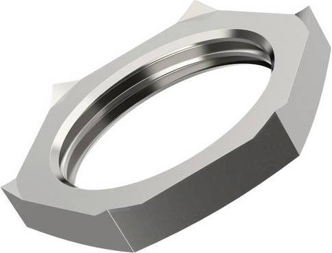 LAPP SKINDICHT SM-PE-M 25x1,5 Gegenmutter Gegen Krallensicherung aus Messing, 50 Stück - Bild 1