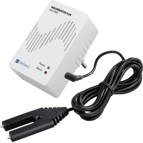 H-Tronic WD 1000 Wassermelder mit externem Sensor in Weiß - Bild 1