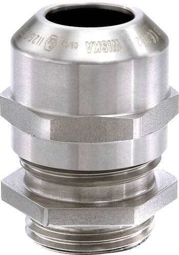 Wiska Kabelverschraubung M63 aus rostfreiem Stahl mit Zugentlastung und Dichtung in Silber - Bild 1