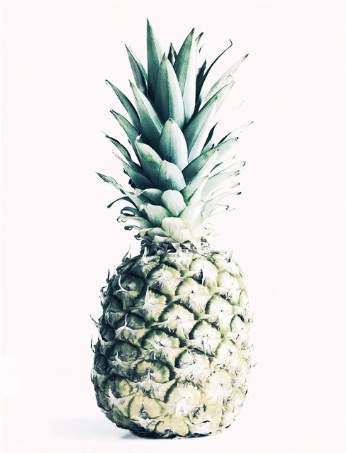 Komar Wandbild Pineapple Paper Poster Breite: 40 cm, Höhe: 50 cm - Bild 1