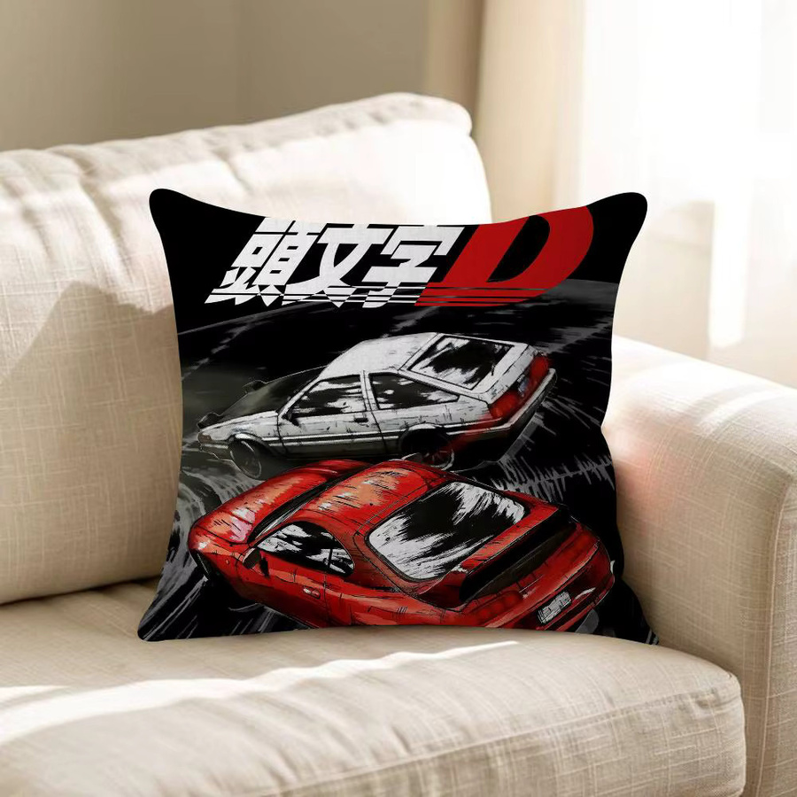 Beast Kingdom Initial D Anime Kissenbezug, quadratisch, Multicolour, B/B: 30,0 x 30,0 cm - Bild 6