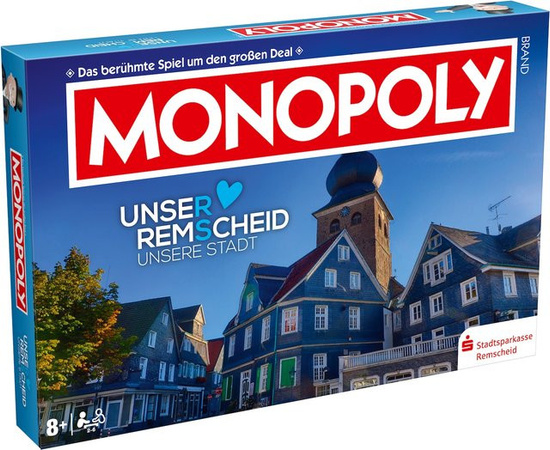 Winning Moves Monopoly City Remscheid Brettspiel ab 8 Jahren