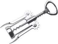 contacto Korkenzieher aus Metall in Silber - Bild 1