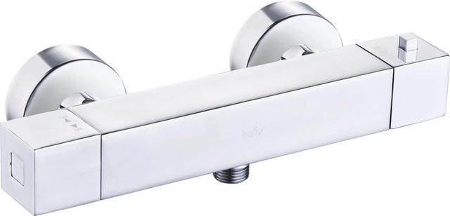 baliv Thermostat-Duscharmatur DU-2080 in Chrom mit Safety-Stop aus Messing - Bild 1