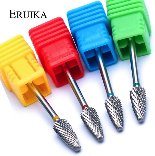 ERUIKA Hartmetall-Nagelbohrer, elektrischer Fräser für Maniküre, Unisex - Bild 1
