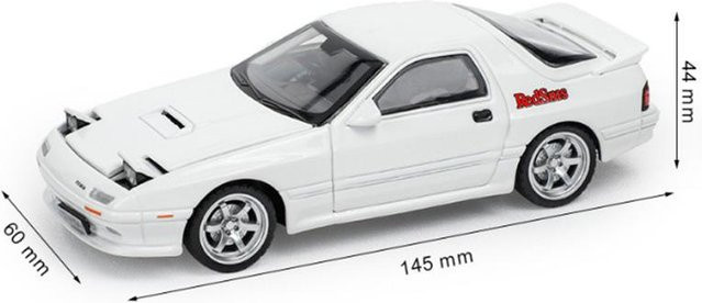 Linyi toy car Rx7 Sportwagen Modell, 1:32, Metall, mit Ton und Licht, ab 18 Jahren - Bild 1