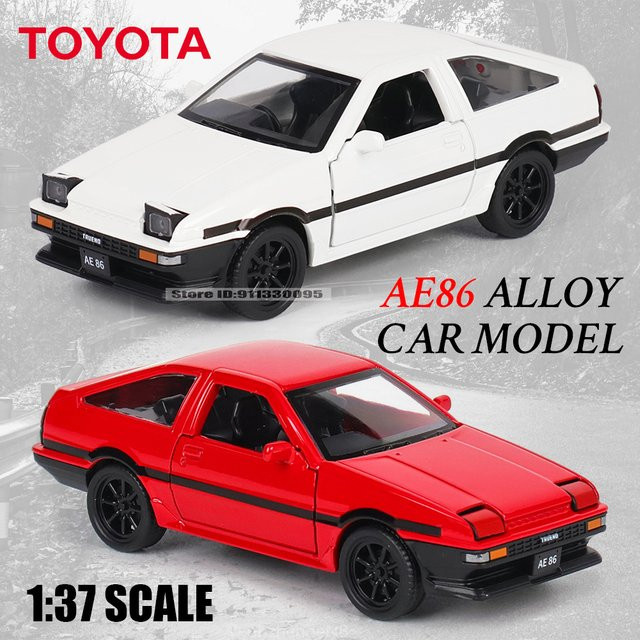 MSZ Toyota AE86, Automodell, 1:37, Legierungsdruckguss - Bild 1