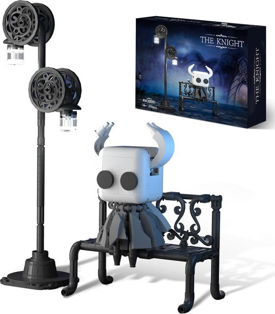 Hollow Knight Straßenbeleuchtungsmodell, Bausteine, 370 Teile, ab 14 Jahren - Bild 1