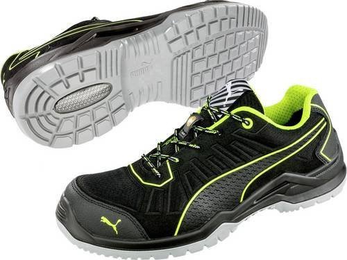 Puma Safety Fuse TC Green Low ESD Sicherheitsschuh S1P in Schwarz/Grün, Größe 41 - Bild 1