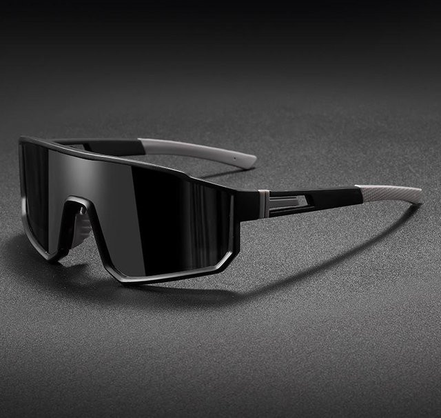 Binchi Keji Travel Sonnenbrille, Unisex, Vollrand, Kunststoff, Schwarz - Bild 1