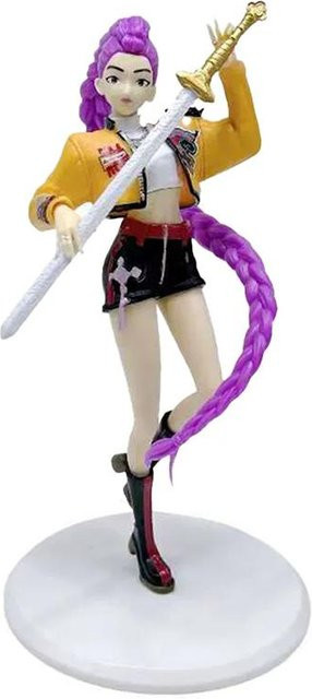 Fashnics Anime KPop Teufelsjäger Rumi Puppe aus Vinyl mit Maske und Box, Höhe: 20 cm - Bild 1