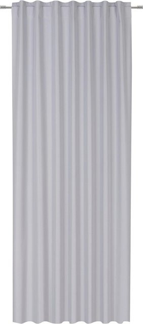 Based Verdunkelungsvorhang aus Microfaser in Grau, Breite: 135 cm, Höhe: 245 cm - Bild 1