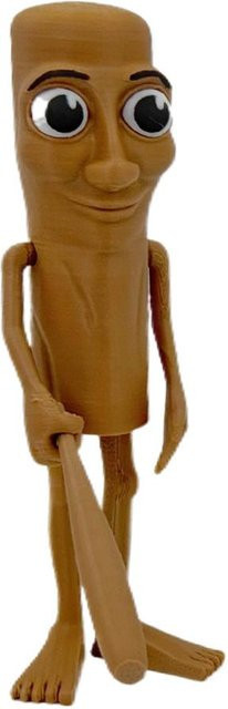 Fashnics Tung Tung Tung Sahur Schlüsselanhänger Puppe, braun - Bild 1