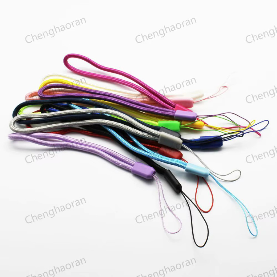 ChengHaoRan USB-Schlüssel Lanyard im Retro-Design für Handys und Spielekonsolen, blau/mehrfarbig - Bild 3