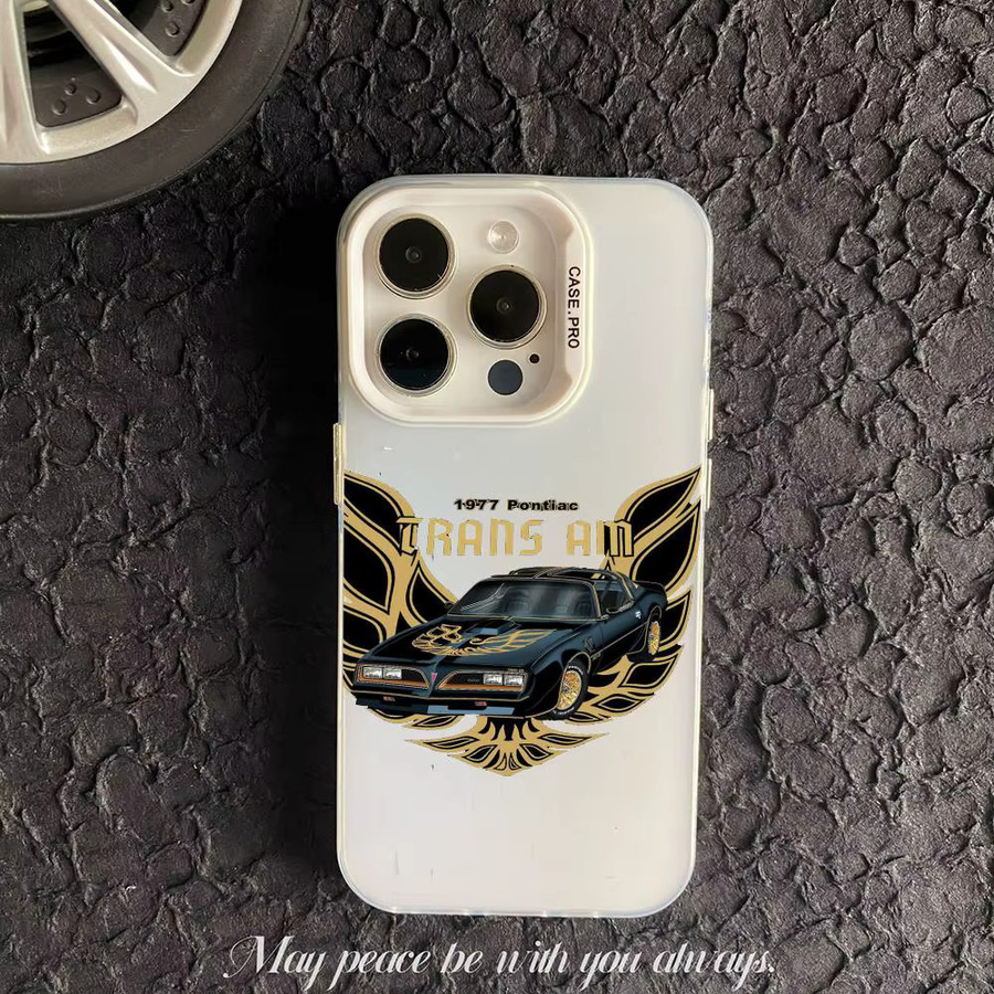Pontiac Handyhülle mit Farbverlauf aus TPU in Multicolour, stoßfeste Soft-Touch Hülle für iPhone 11 12 13 14 15 16 17 Pro Max - Bild 4