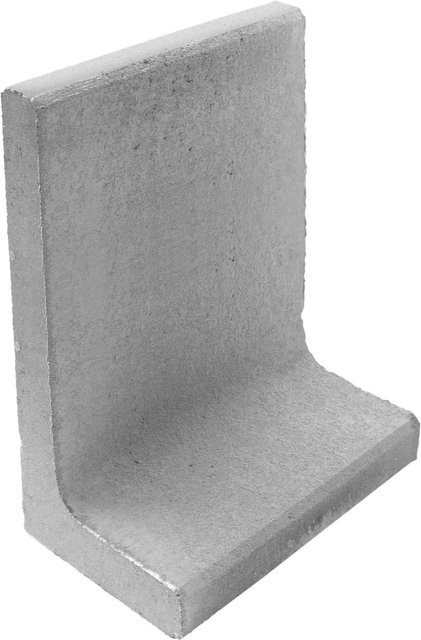 Diephaus L-Stein unbewehrt aus Beton in Grau B: 60 cm, T: 40 cm, H: 30 cm, Breite: 7 cm - Bild 1