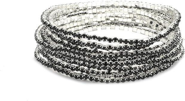 Armband, Kristall, Grau, Damen - Bild 1