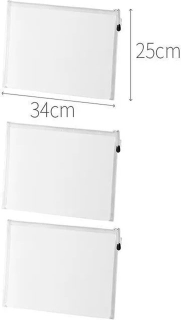 Set aus 3 wasserdichten Kosmetiktaschen mit Netz-Reißverschluss zur Organisation deiner Make-up-Utensilien und Aufbewahrungstasche für Spielzeug oder Werkzeuge - Bild 1
