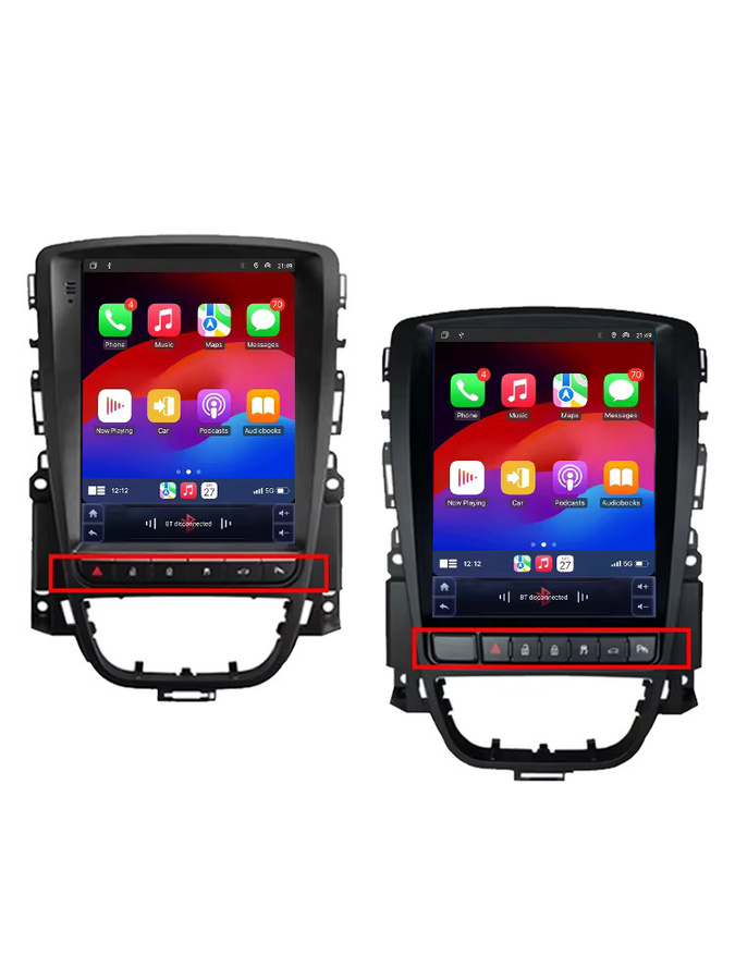 FengShiDa Android 16 Multimedia-Player mit Carplay, Navigation, GPS und WiFi für Opel Astra J, Vauxhall und Buick Verano (2009-2015), Schwarz - Bild 7