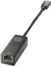 HP Netzwerkadapter USB-C mit Gigabit Ethernet in Schwarz (V8Y76AA#ABB) - Bild 1