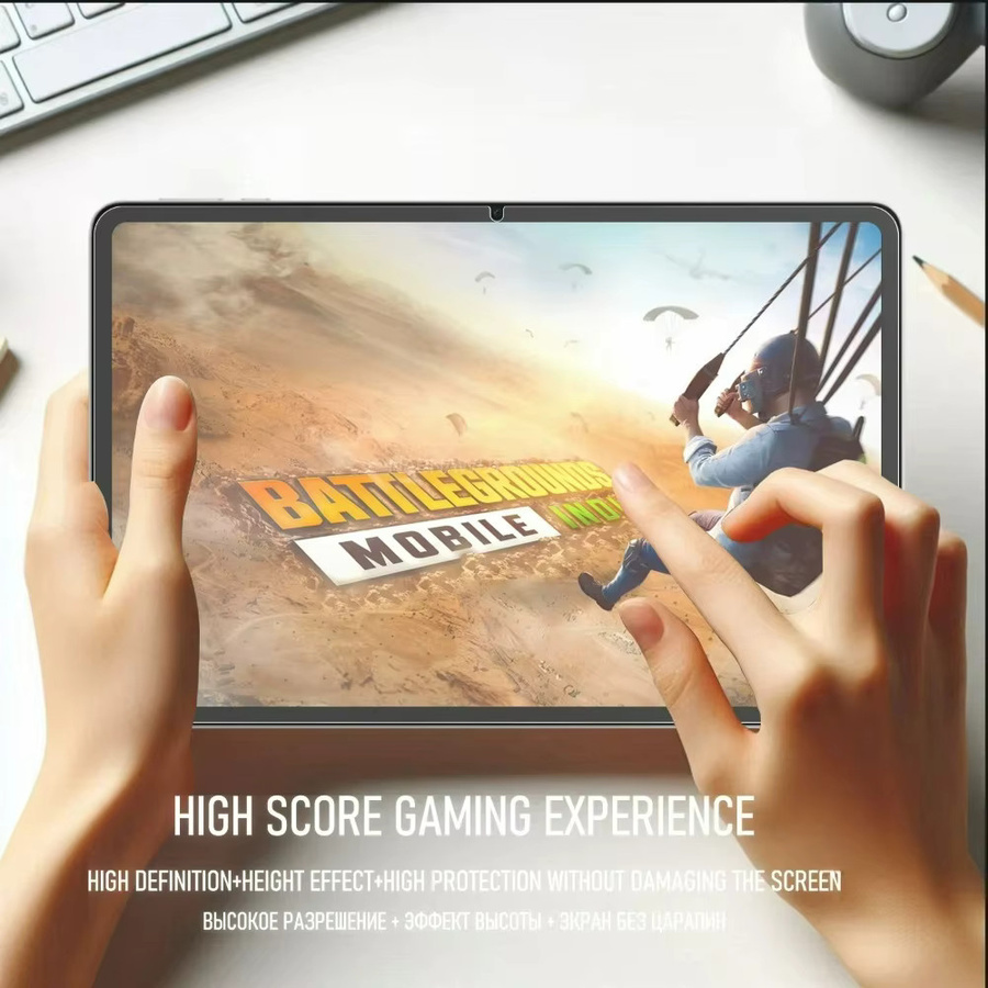 2 Stück Displayschutzfolien aus gehärtetem Glas für Huawei Honor Pad 10 12,1 Zoll 2025, transparent - Bild 3