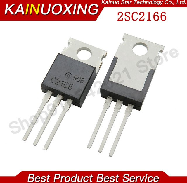 10 Stück KAINUOXING 2SC2166 TO-220 Hochfrequenztransistor IC in Schwarz - Bild 1