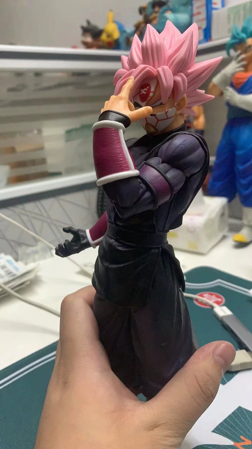 Daitu Dragon Ball Saiyajin-Gott Wukong-Stil Fächerfigur, Einzelfigur - Bild 3