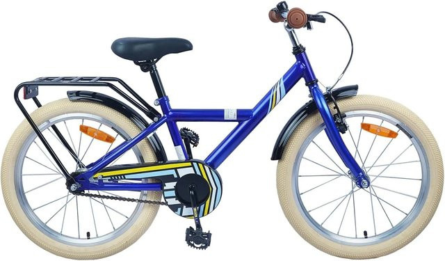 vidaXL Kinderfahrrad 24 Zoll Dunkelblau für 8-12 Jahre Alt - Bild 1