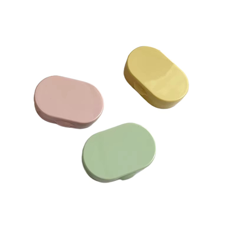 JETTING Kontaktlinsenbox mit Spiegel, Kunststoff, Macaron-Farben - Bild 2