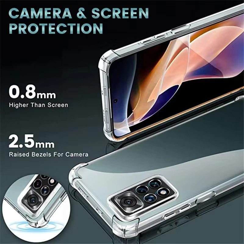 Stoßfeste transparente Handyhülle für Xiaomi Poco X8 Pro Max F8 Ultra F7 X7 Pro F7 Ultra Android Smartphone - Bild 2