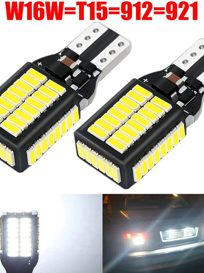 Neallor LED Canbus Rückfahrlichtbirnen W16W T15 921 912 Set für Hyundai I30 IX35 I20 I40 I10 Getz Tucson Accent Creta, 2 Stück - Bild 7