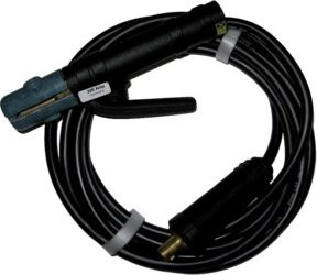 Conzelmann Schweißkabel-Set mit E-Halter, Schwarz, 5 m, 200 A, 10-25 qmm - Bild 1