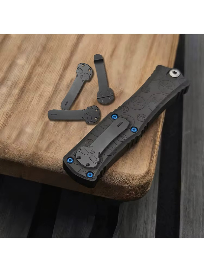Swayboo Titanlegierung Taille Clip Klemme für Klappmesser Scheide Rückseite Clip in Schwarz - Bild 5