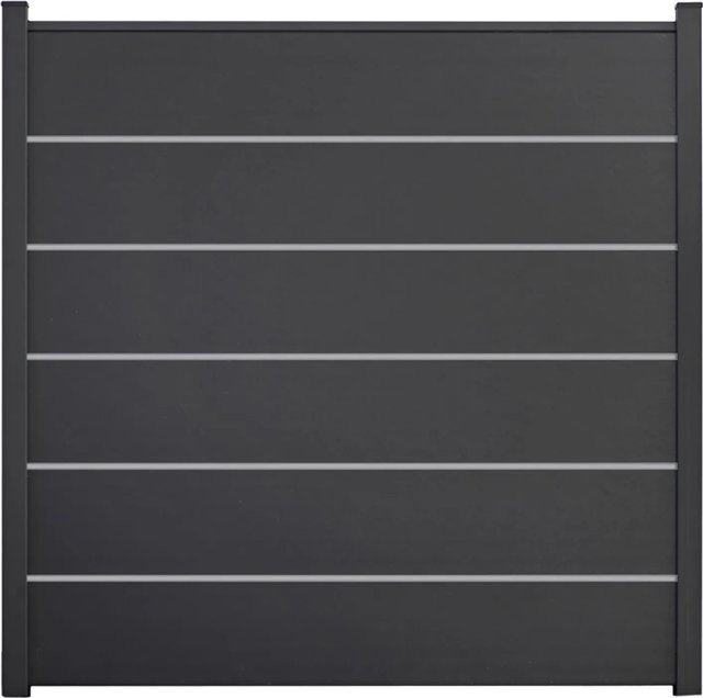 GroJa Steckzaun Premium Basicline Anthrazit B/H: 180 x 180 cm - Bild 1