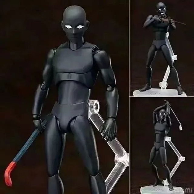 Figma Real Prisoner Man, Actionfigur, Schwarz, Kunststoff, ab 3 Jahren - Bild 1