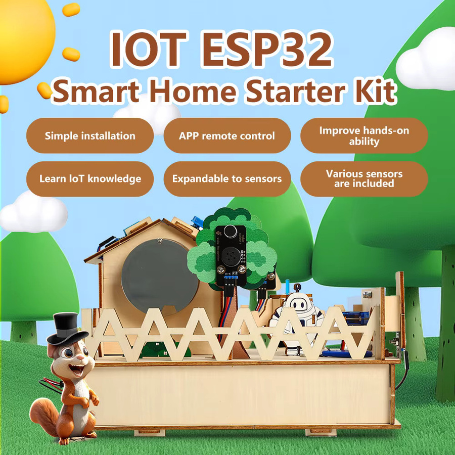 Acebott Smart Home Kit Holz Lernset - Bild 3