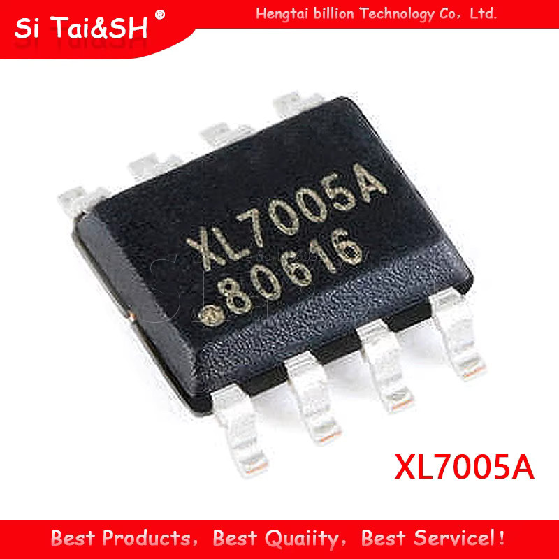Si Tai&SH 10er Set XL7005 XL7005A XL7005E1 Step-Down DC-Konverter Chip in Schwarz SOP8 - Bild 2