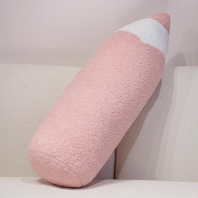 Buntstift Plüschkissen von Yiran Health & Beauty, buntes Stofftier-Kissen für Kinder, Länge: 70 cm - Bild 1