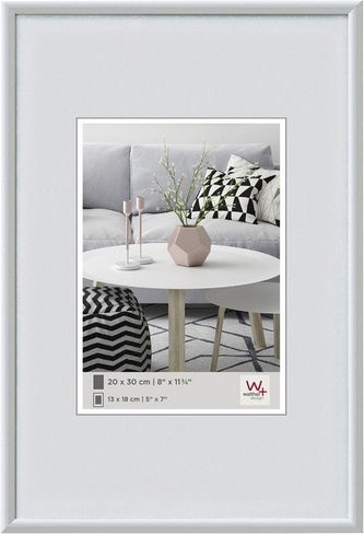 Walther Design Galeria Bilderrahmen aus Kunststoff in Weiß, B x H: 31 x 41 cm - Bild 1