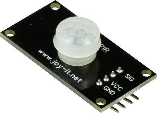 Joy-it SBC-PIR Bewegungssensor in Schwarz für Arduino, Raspberry Pi und BBC micro:bit - Bild 1