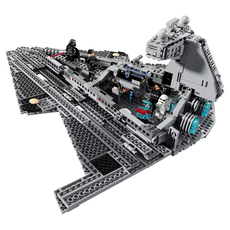 Star Wars Interstellar Conflict Imperialer Sternenzerstörer, Baustein-Modell, 1.555 Teile - Bild 3