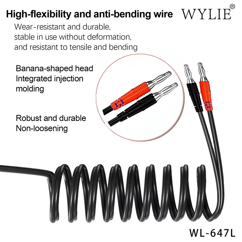WYLIE Testkabel für Telefon-Stromversorgung zur effizienten externen Prüfung der IP6-17-Serie - Bild 5