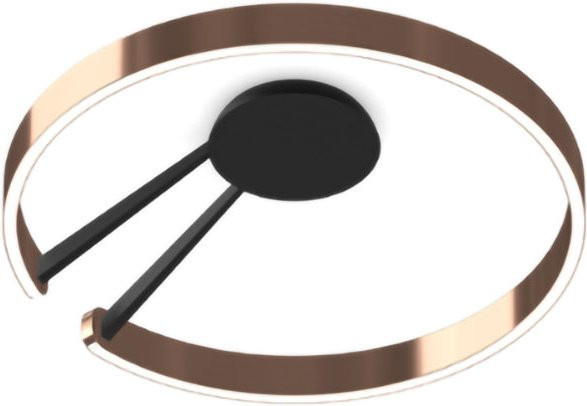 Occhio Mito aura 60 LED-Wand- und Deckenleuchte in Schwarz matt und Rose Gold mit x-tra warm LED (2200K - 3500K) und Occhio air Modul - Bild 1